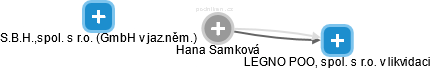 Hana Samková - Vizualizace  propojení osoby a firem v obchodním rejstříku