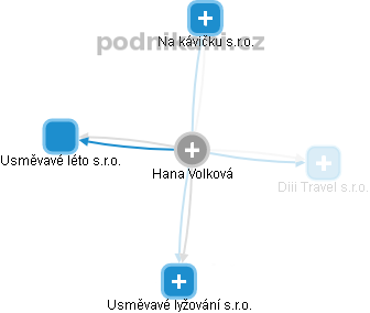 Hana Volková - Vizualizace  propojení osoby a firem v obchodním rejstříku