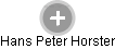 Hans Peter Horster - Vizualizace  propojení osoby a firem v obchodním rejstříku