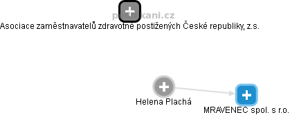 Helena Plachá - Vizualizace  propojení osoby a firem v obchodním rejstříku