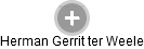 Herman Gerrit ter Weele - Vizualizace  propojení osoby a firem v obchodním rejstříku