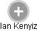 Ian Kenyiz - Vizualizace  propojení osoby a firem v obchodním rejstříku