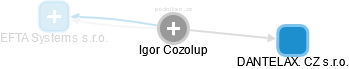 Igor Cozolup - Vizualizace  propojení osoby a firem v obchodním rejstříku