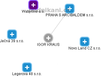 IGOR KRAUS - Vizualizace  propojení osoby a firem v obchodním rejstříku