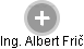 Albert Frič - Vizualizace  propojení osoby a firem v obchodním rejstříku