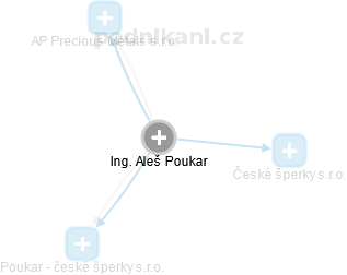 Aleš Poukar - Vizualizace  propojení osoby a firem v obchodním rejstříku