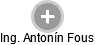 Antonín Fous - Vizualizace  propojení osoby a firem v obchodním rejstříku