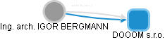 IGOR BERGMANN - Vizualizace  propojení osoby a firem v obchodním rejstříku
