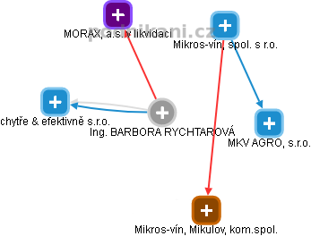 BARBORA RYCHTAROVÁ - Vizualizace  propojení osoby a firem v obchodním rejstříku