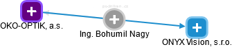  Bohumil N. - Vizualizace  propojení osoby a firem v obchodním rejstříku