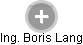 Boris Lang - Vizualizace  propojení osoby a firem v obchodním rejstříku