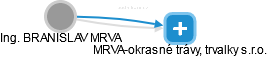 BRANISLAV MRVA - Vizualizace  propojení osoby a firem v obchodním rejstříku
