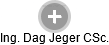 Dag Jeger - Vizualizace  propojení osoby a firem v obchodním rejstříku