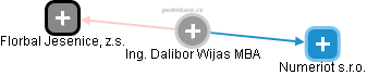 Dalibor Wijas - Vizualizace  propojení osoby a firem v obchodním rejstříku