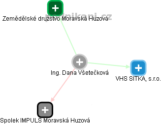 Dana Všetečková - Vizualizace  propojení osoby a firem v obchodním rejstříku