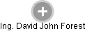 David John Forest - Vizualizace  propojení osoby a firem v obchodním rejstříku