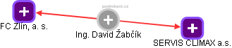 David Žabčík - Vizualizace  propojení osoby a firem v obchodním rejstříku
