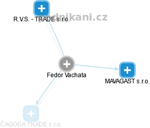 Fedor Vachata - Vizualizace  propojení osoby a firem v obchodním rejstříku