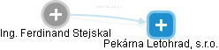 Ferdinand Stejskal - Vizualizace  propojení osoby a firem v obchodním rejstříku