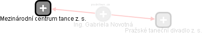  Gabriela N. - Vizualizace  propojení osoby a firem v obchodním rejstříku