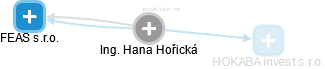 Hana Hořická - Vizualizace  propojení osoby a firem v obchodním rejstříku