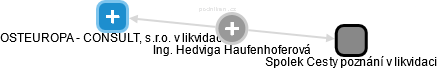 Hedviga Haufenhoferová - Vizualizace  propojení osoby a firem v obchodním rejstříku