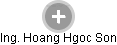 Hoang Hgoc Son - Vizualizace  propojení osoby a firem v obchodním rejstříku