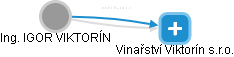 IGOR VIKTORÍN - Vizualizace  propojení osoby a firem v obchodním rejstříku