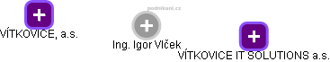 Igor Vlček - Vizualizace  propojení osoby a firem v obchodním rejstříku