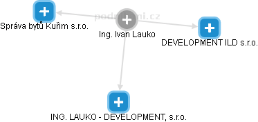 Ivan Lauko - Vizualizace  propojení osoby a firem v obchodním rejstříku