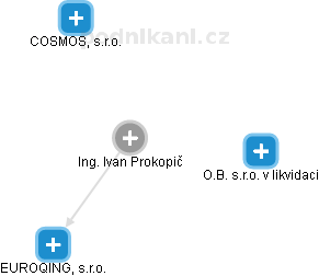Ivan Prokopič - Vizualizace  propojení osoby a firem v obchodním rejstříku