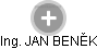 JAN BENĚK - Vizualizace  propojení osoby a firem v obchodním rejstříku