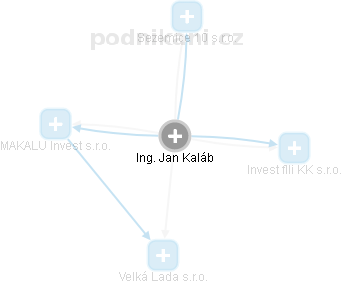 Jan Kaláb - Vizualizace  propojení osoby a firem v obchodním rejstříku