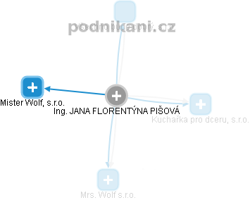 JANA FLORENTÝNA PIŠOVÁ - Vizualizace  propojení osoby a firem v obchodním rejstříku