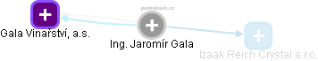 Jaromír Gala - Vizualizace  propojení osoby a firem v obchodním rejstříku