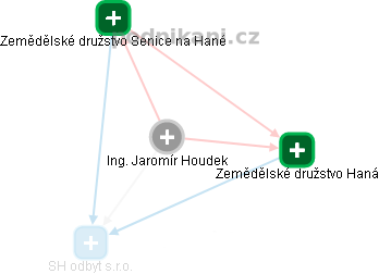 Jaromír Houdek - Vizualizace  propojení osoby a firem v obchodním rejstříku
