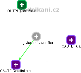Jaromír Janečka - Vizualizace  propojení osoby a firem v obchodním rejstříku