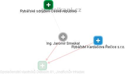 Jaromír Smejkal - Vizualizace  propojení osoby a firem v obchodním rejstříku