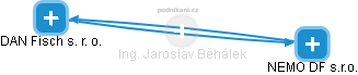  Jaroslav B. - Vizualizace  propojení osoby a firem v obchodním rejstříku