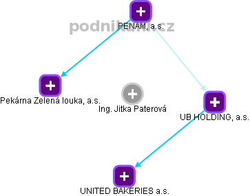 Jitka Paterová - Vizualizace  propojení osoby a firem v obchodním rejstříku