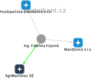 Kateřina Kopová - Vizualizace  propojení osoby a firem v obchodním rejstříku