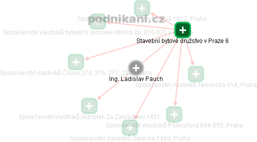Ladislav Pauch - Vizualizace  propojení osoby a firem v obchodním rejstříku