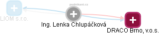  Lenka Ch. - Vizualizace  propojení osoby a firem v obchodním rejstříku