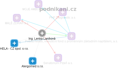 Lenka Laníková - Vizualizace  propojení osoby a firem v obchodním rejstříku