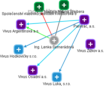 Lenka Semerádová - Vizualizace  propojení osoby a firem v obchodním rejstříku