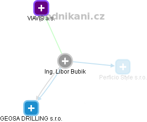 Libor Bubik - Vizualizace  propojení osoby a firem v obchodním rejstříku