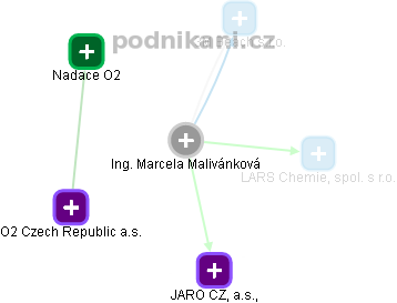 Marcela Malivánková - Vizualizace  propojení osoby a firem v obchodním rejstříku