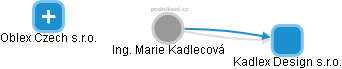 Marie Kadlecová - Vizualizace  propojení osoby a firem v obchodním rejstříku