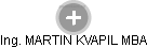 MARTIN KVAPIL - Vizualizace  propojení osoby a firem v obchodním rejstříku