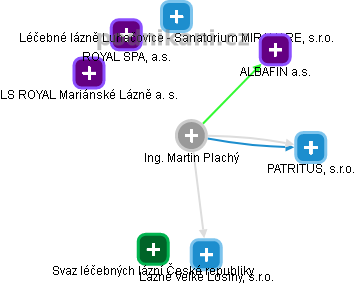 Martin Plachý - Vizualizace  propojení osoby a firem v obchodním rejstříku